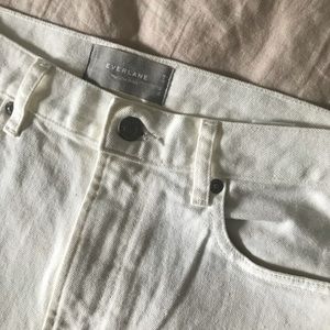 Everlane white denim jeans 28 regular